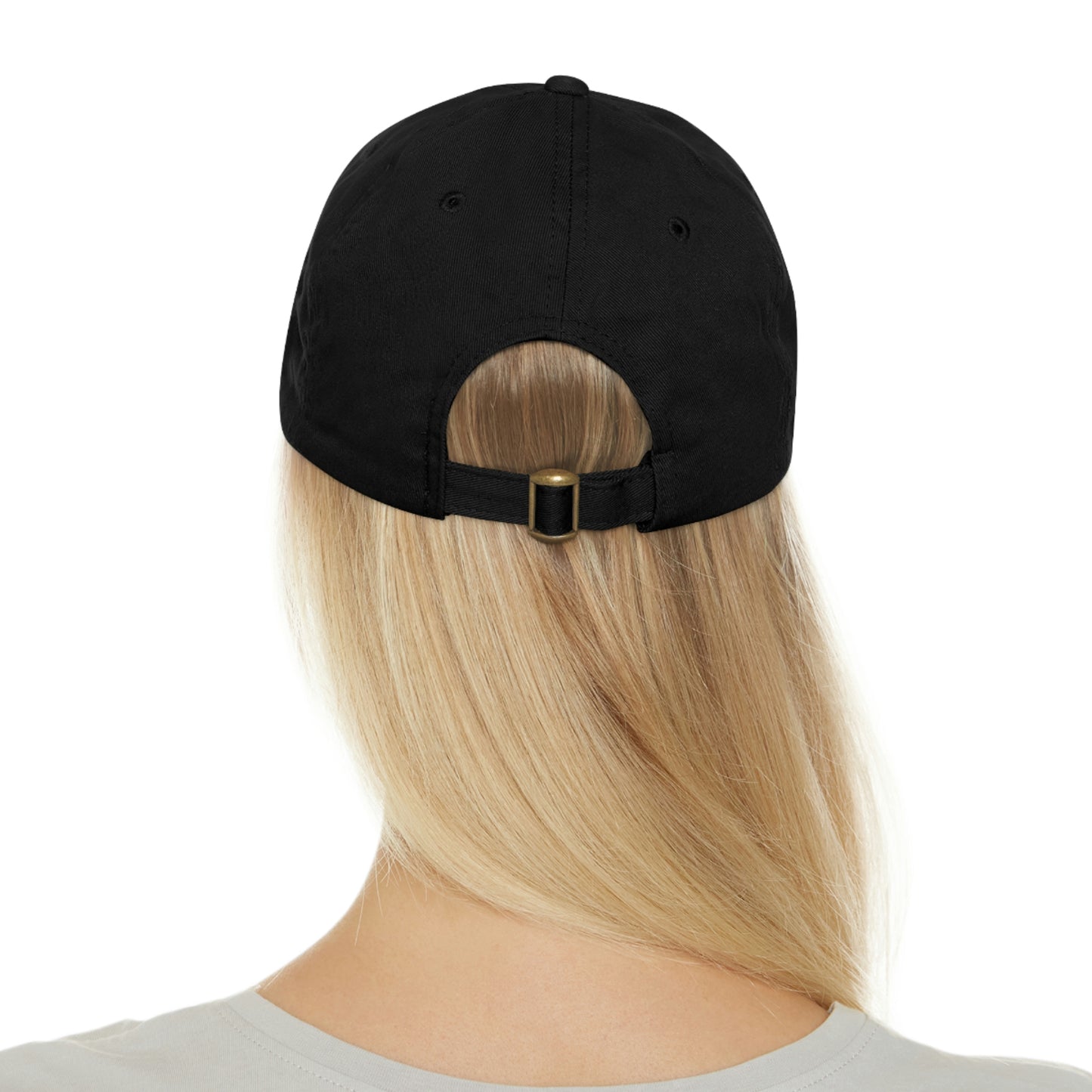 zyblu leather patch cap