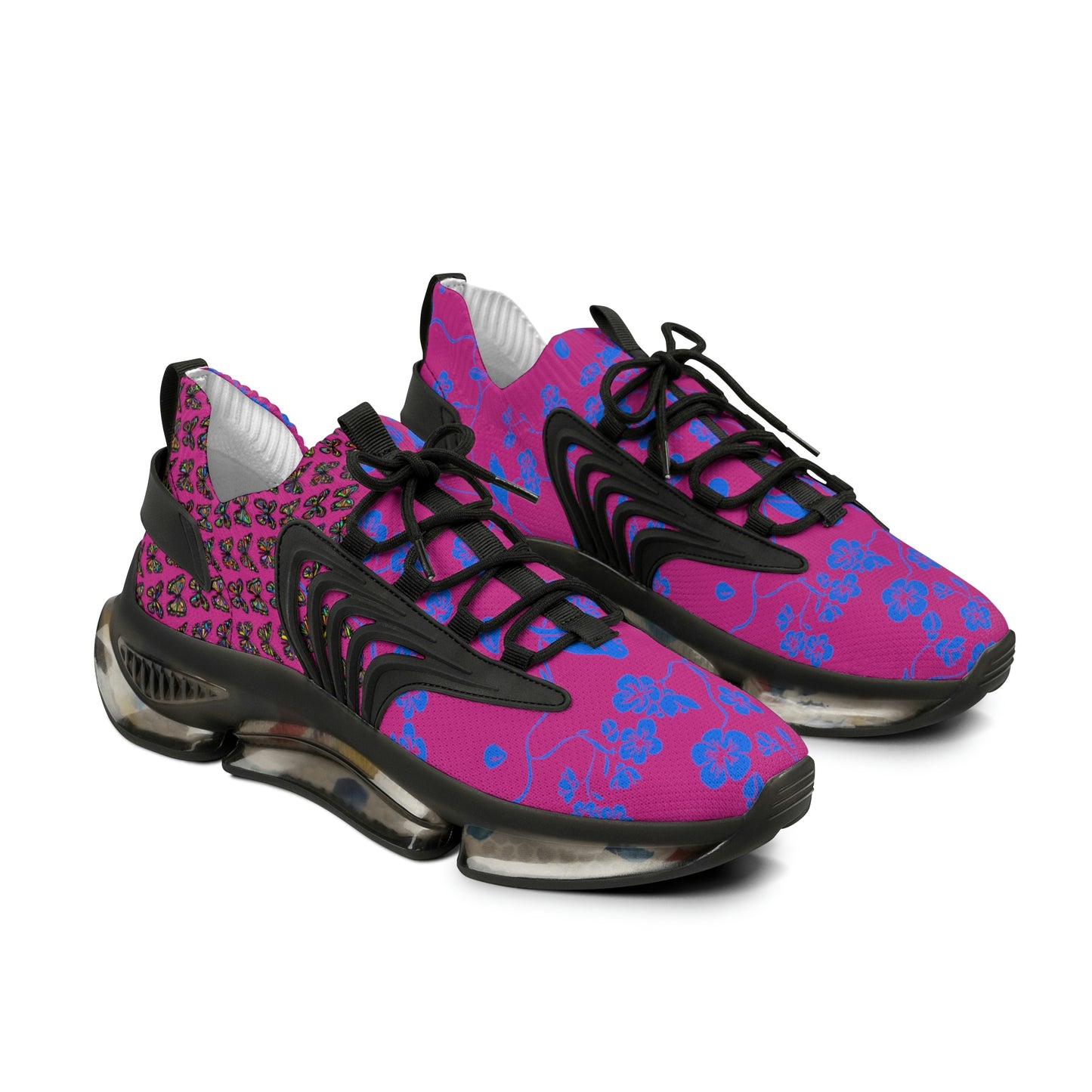 female blu bird trainers hot pink