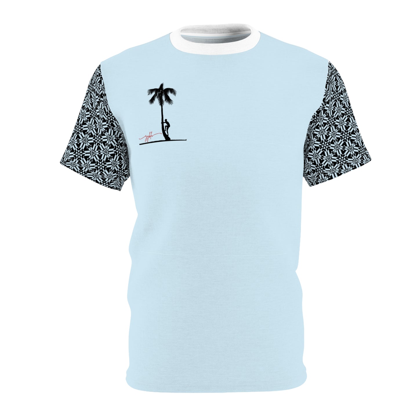 pastel blu tree-climber tee