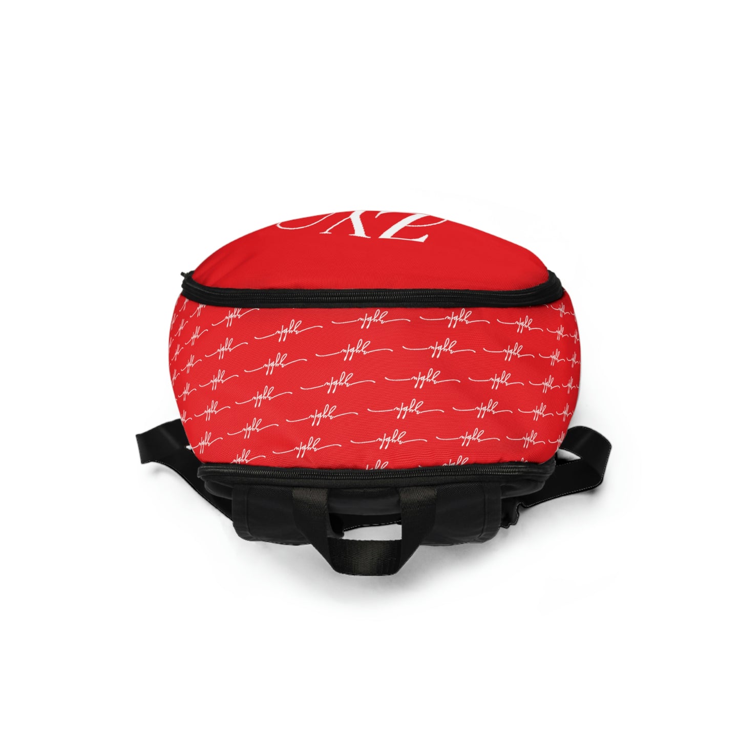 zyblu red logo Backpack