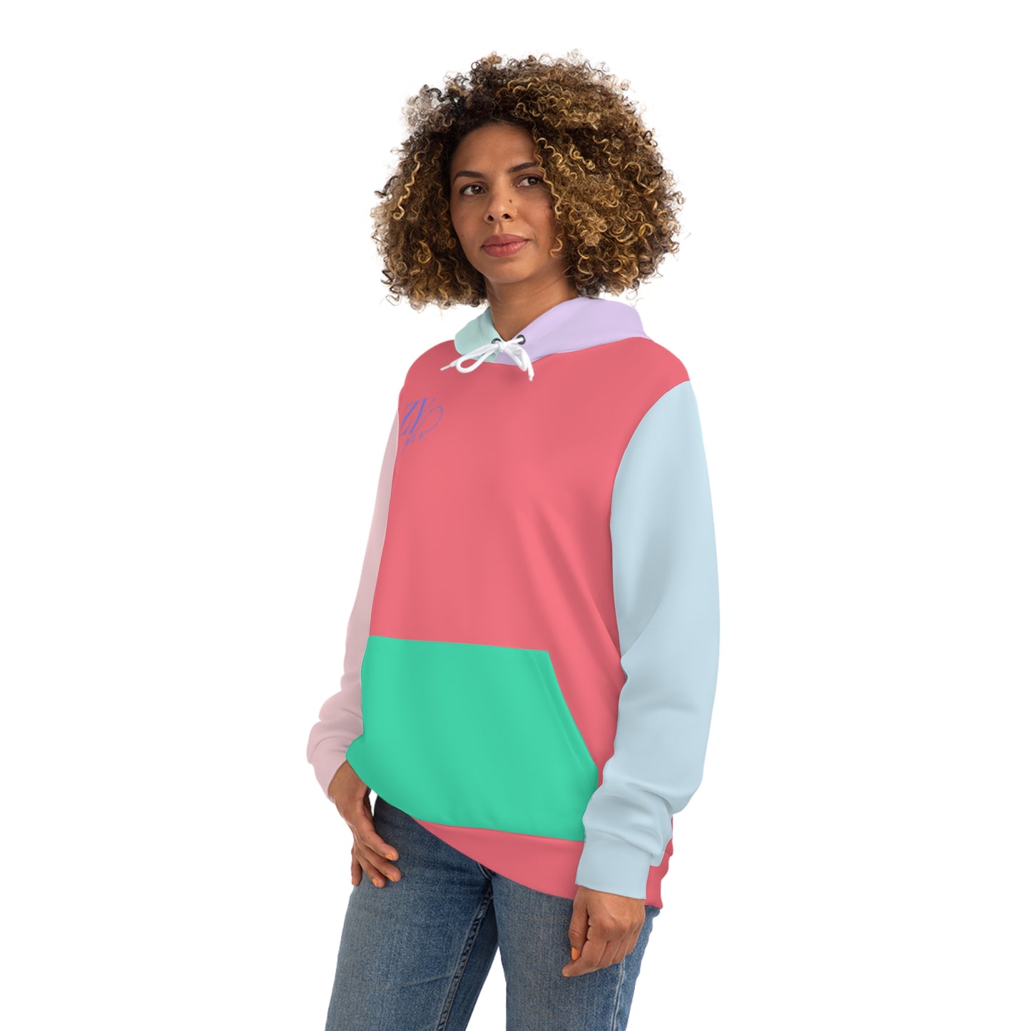 pastel (momopeach base) zyblu hoodie