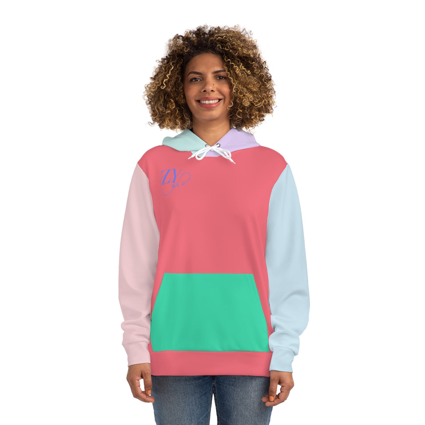 pastel (momopeach base) zyblu hoodie